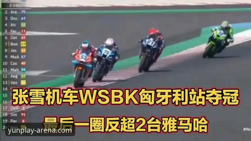 最后一圈连超2人夺冠 vs 全程稳扎稳打：张雪机车车队德比斯在匈牙利站的战术博弈启示